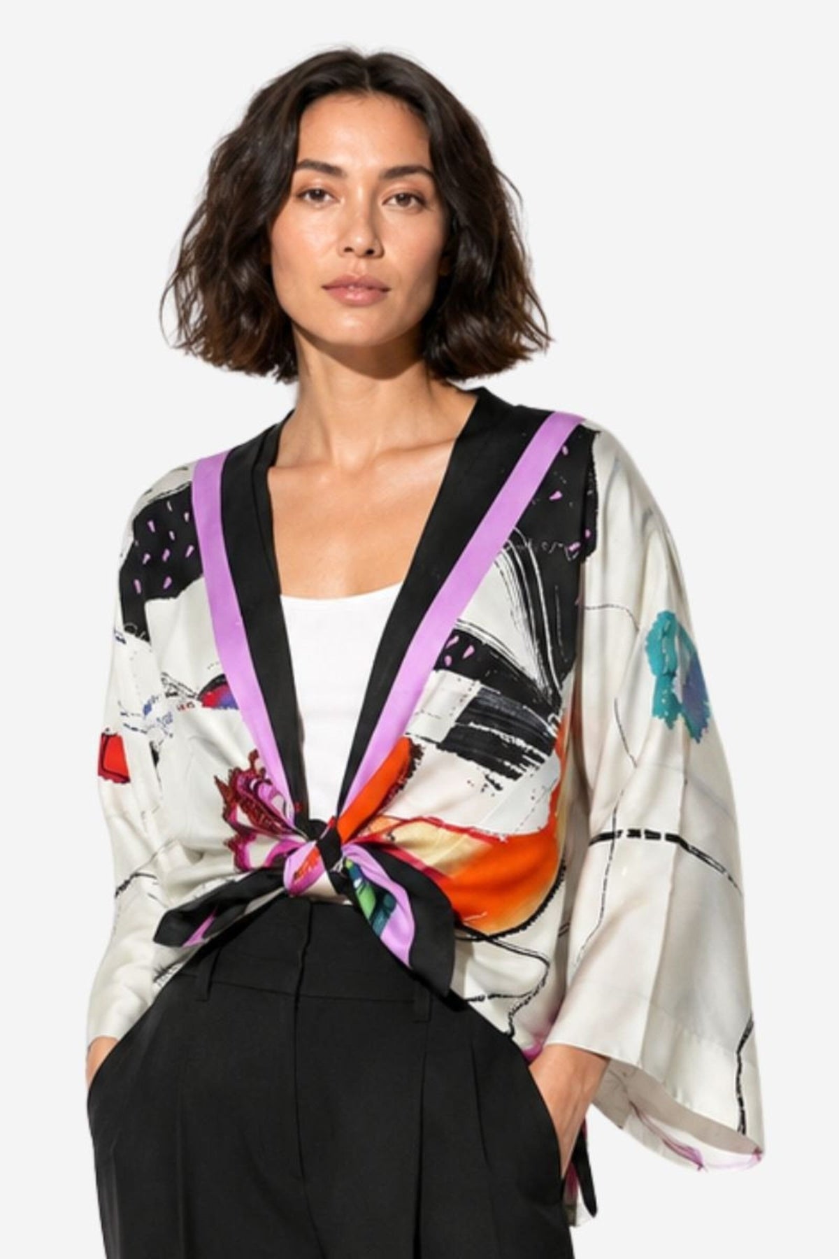 Silk Kimono Robe