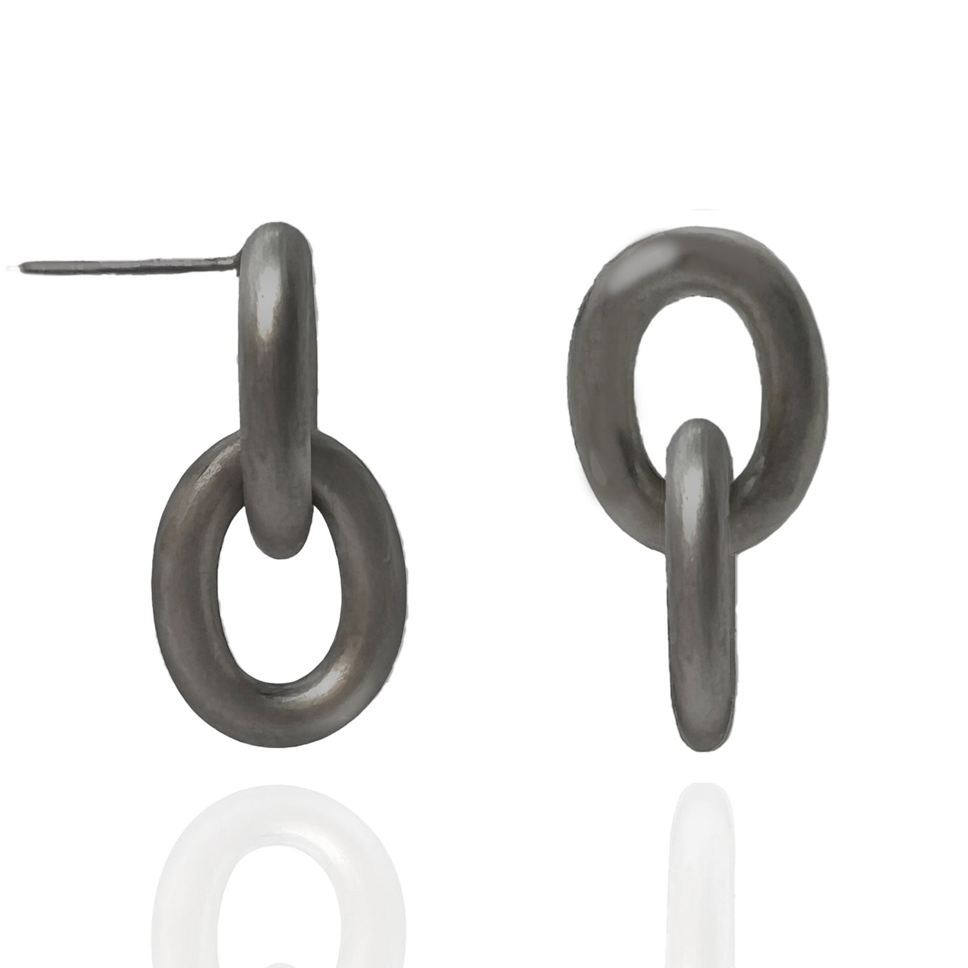Blackened Sterling Silver