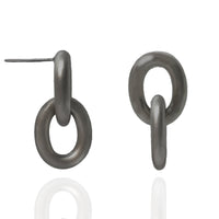 Blackened Sterling Silver