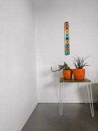 Carnival Story Pole with Black Centers