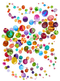 String of Pearls Nest Watercolor