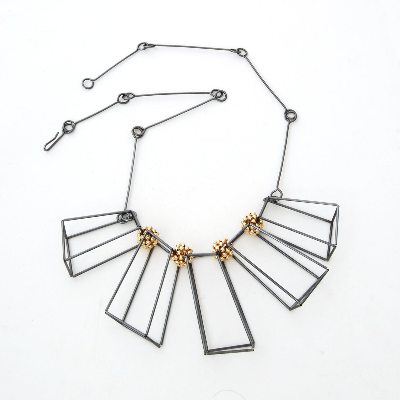 Prisms and Balls Necklace