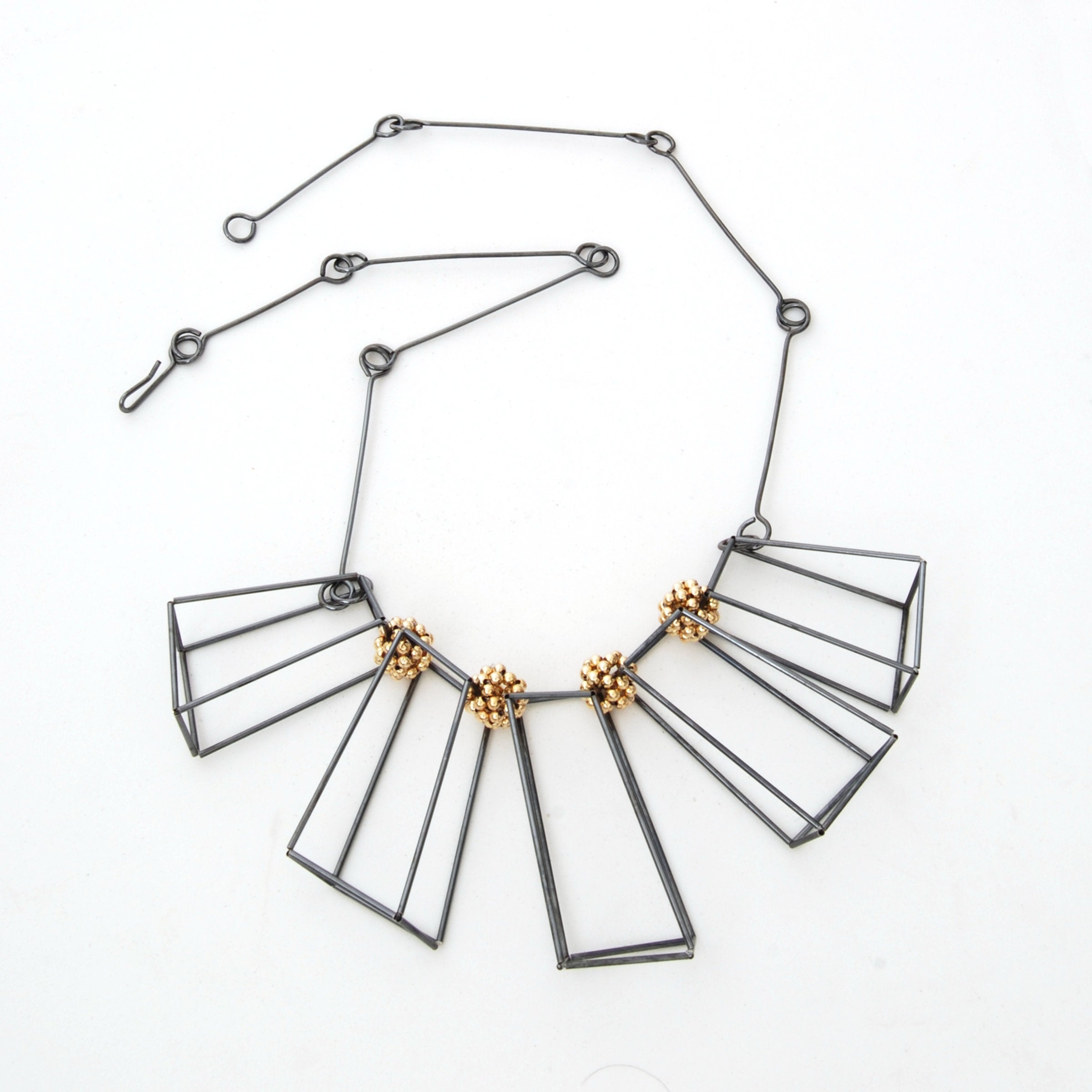 Prisms and Balls Necklace