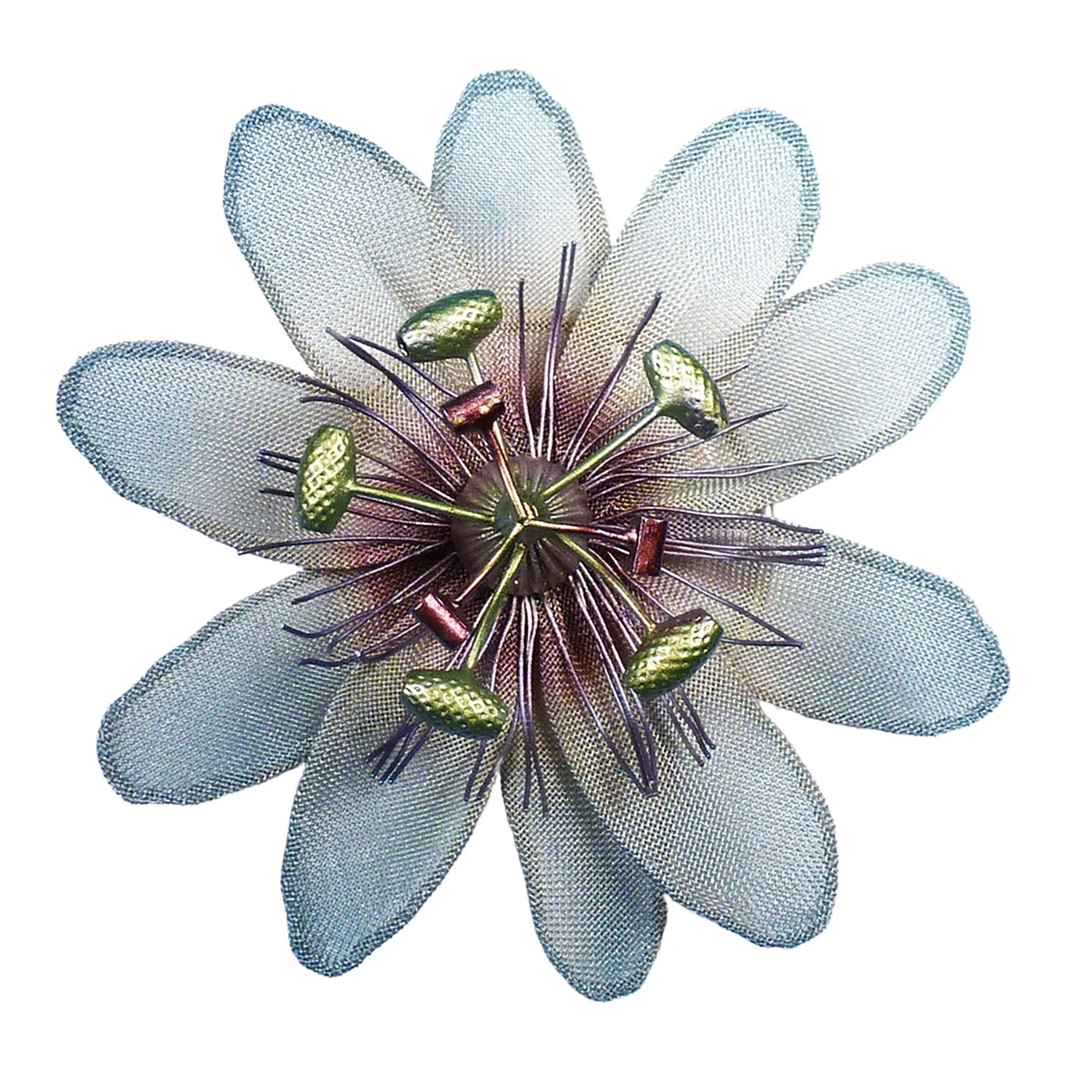 Passion Flower Brooch