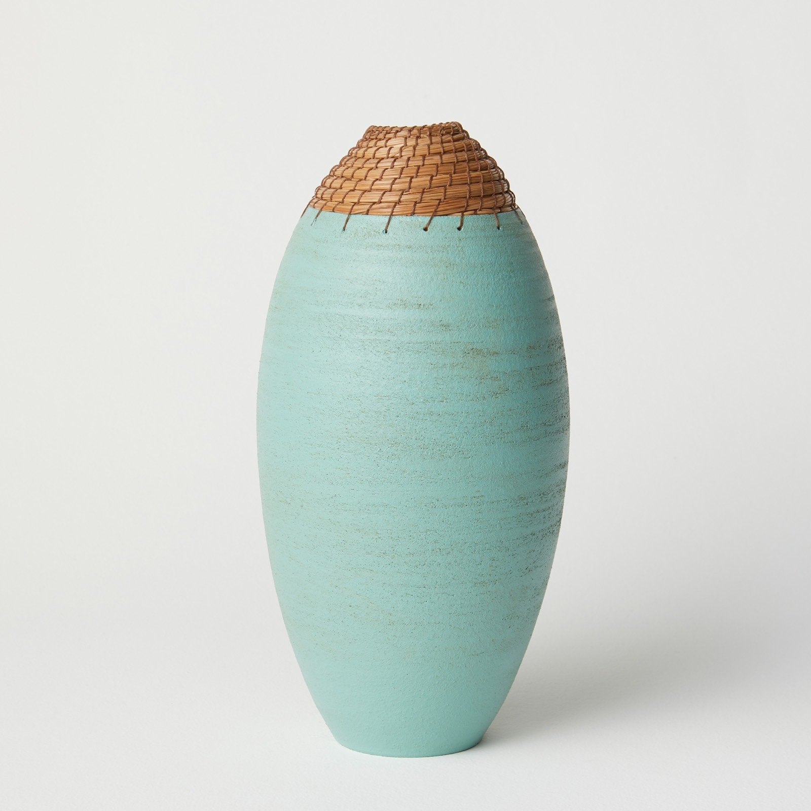Sage orbit vase