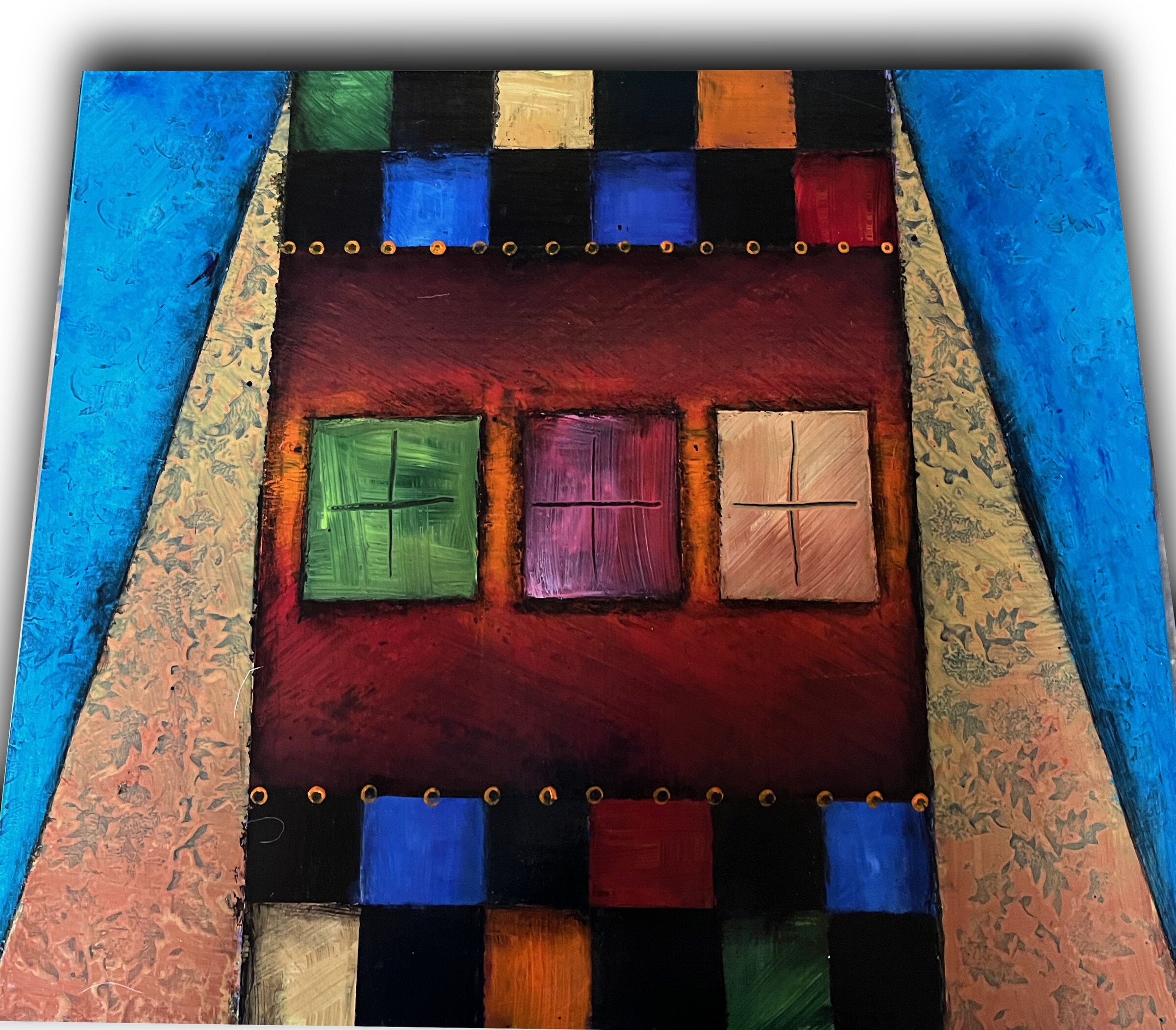 Quilt Sofa Table