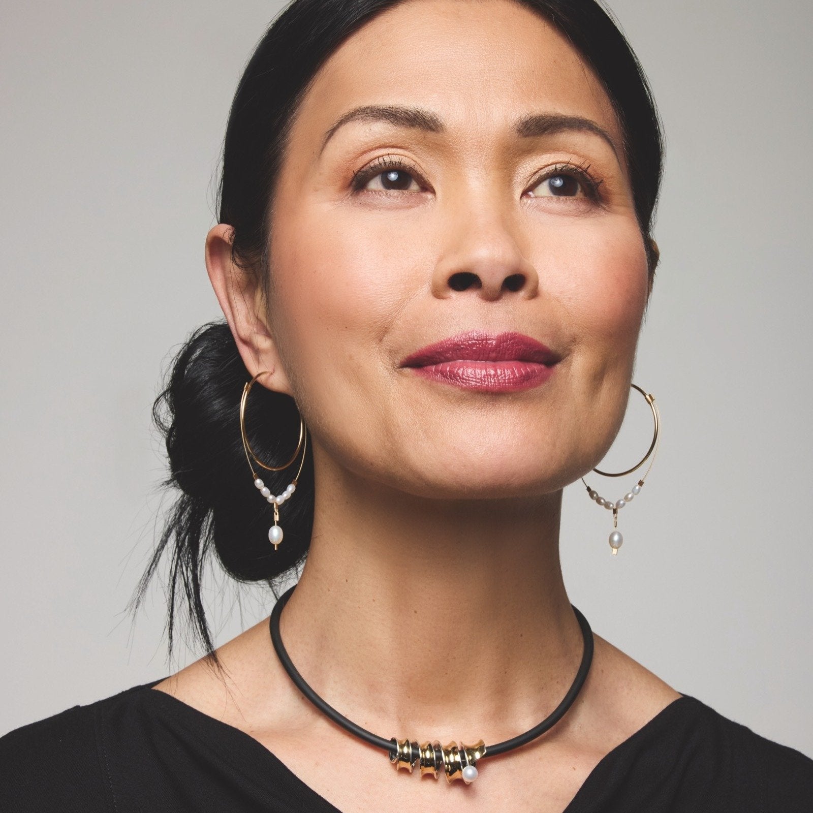 Waterdrop Hoop Earrings
