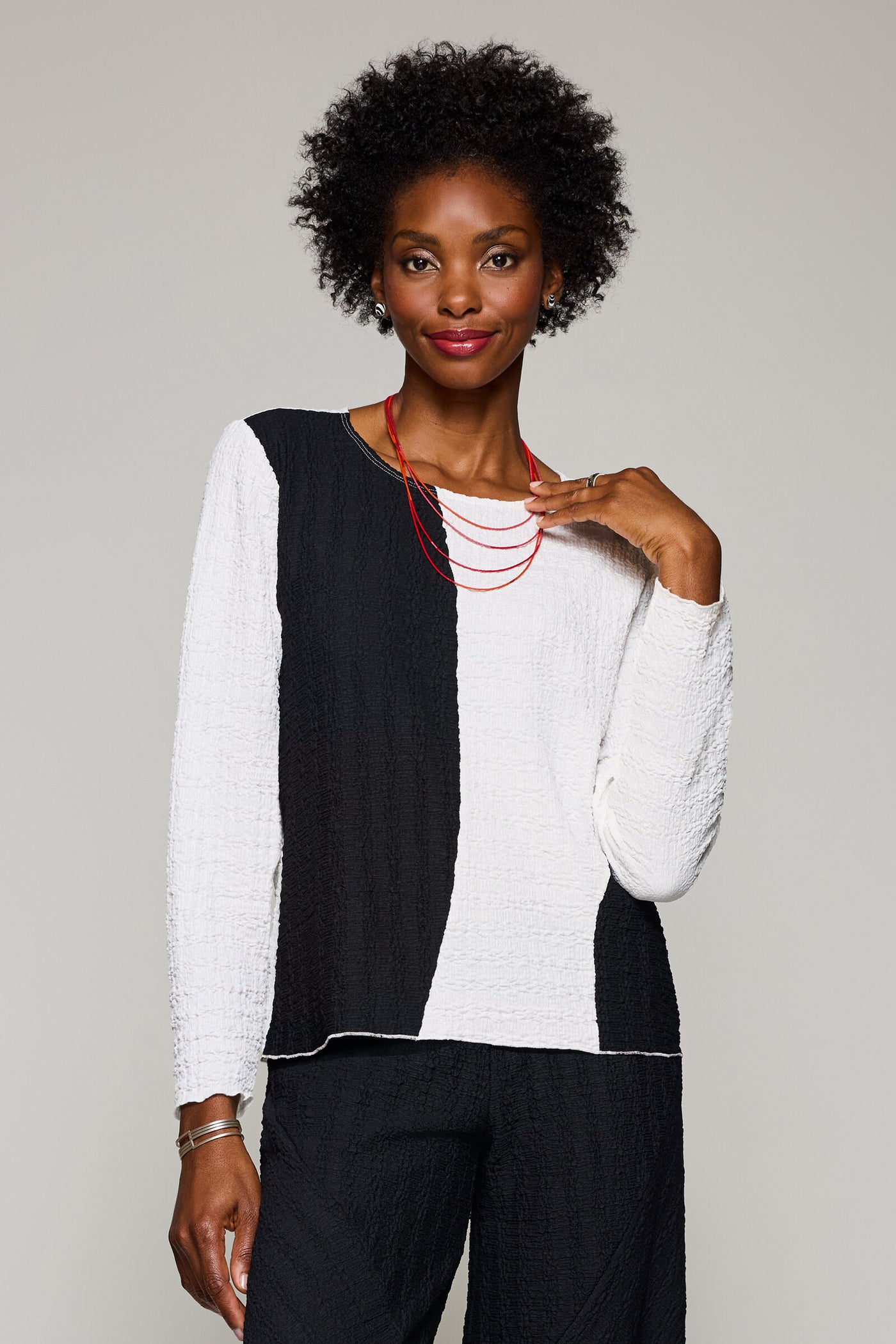 Seersucker Balance Top