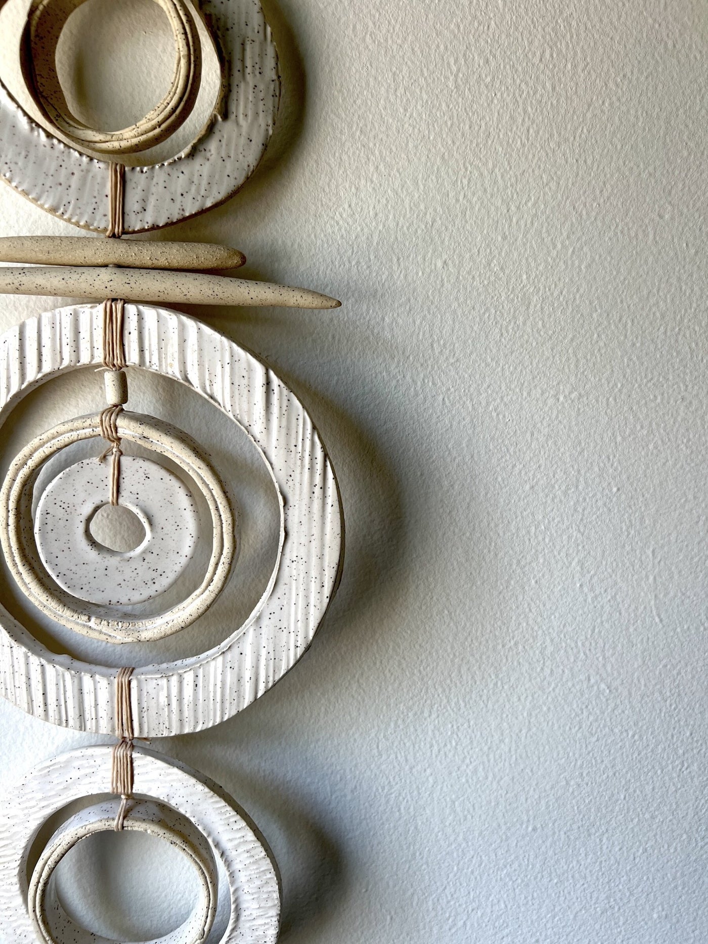 XL White Wall Totem