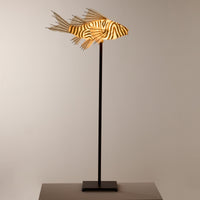 Zebra Koi Lamp