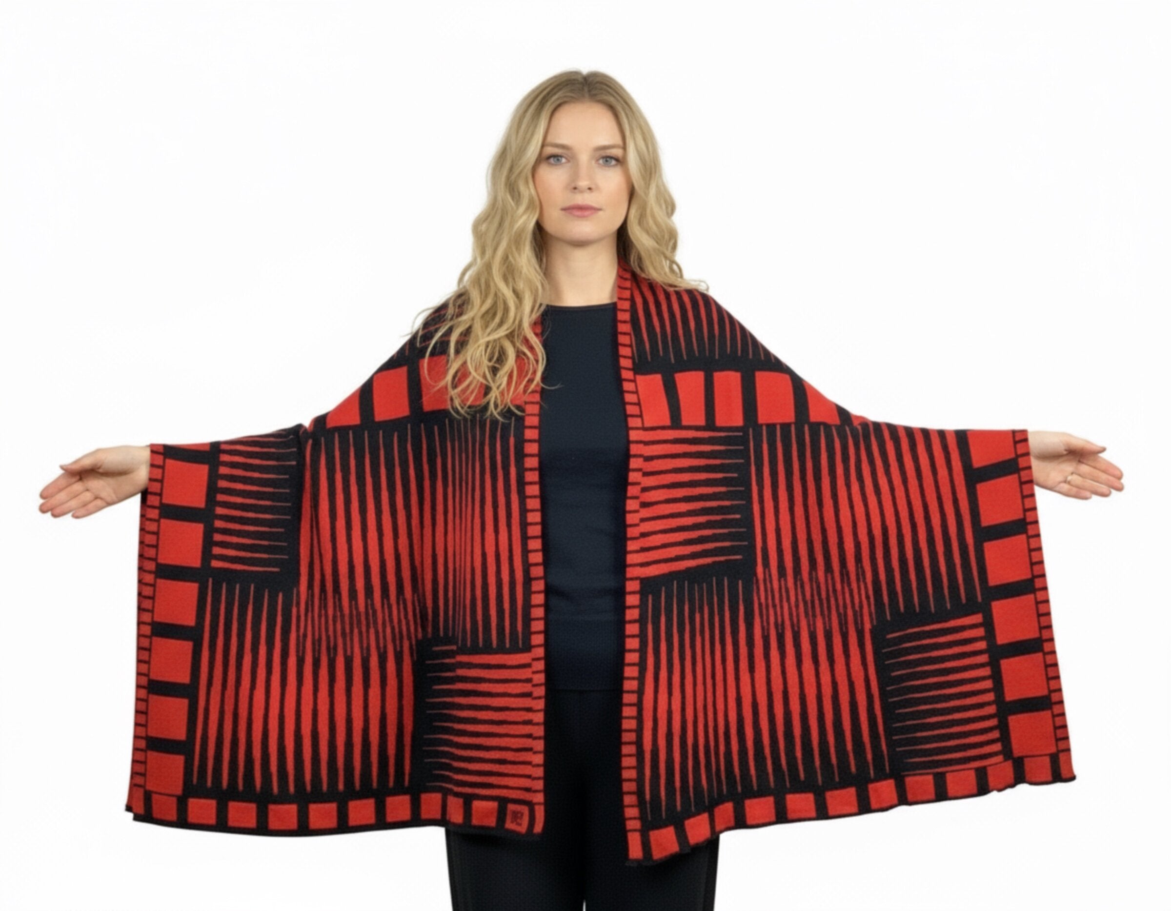 Tides Reversible Cotton Wrap