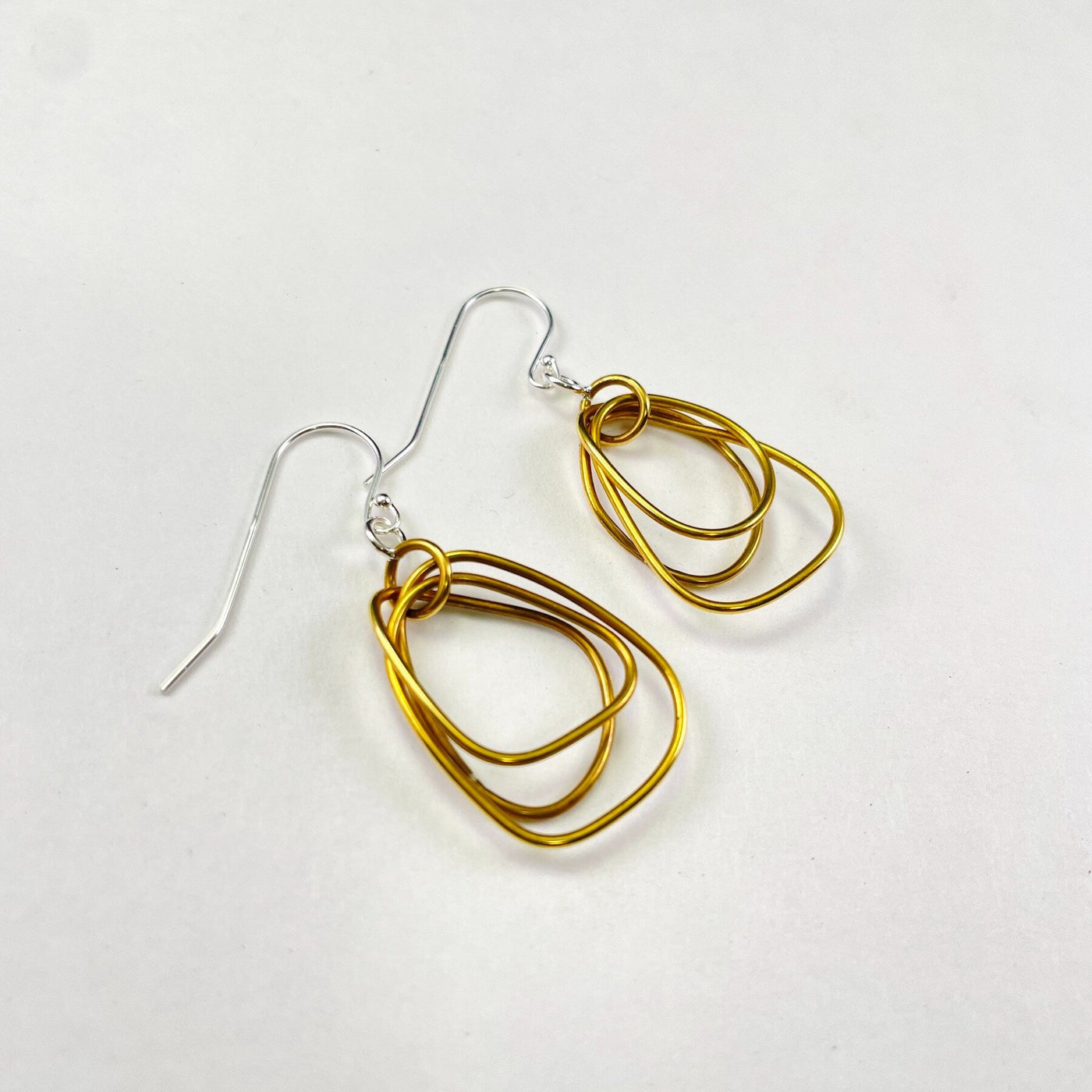 Dangly Mini Scribble Earrings