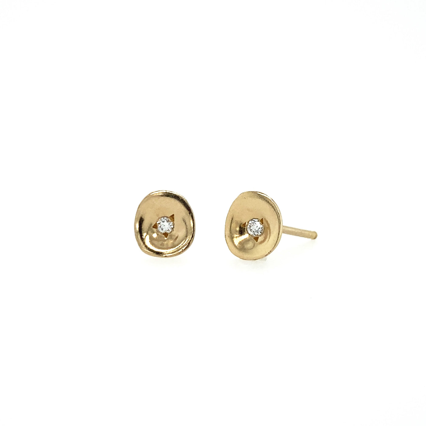 18k vermeil, White Diamond