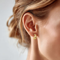 Small, 18k Gold