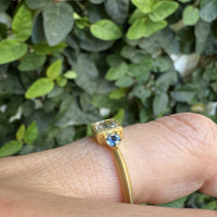 Kingsley Cushion-Shaped Diamond Ring