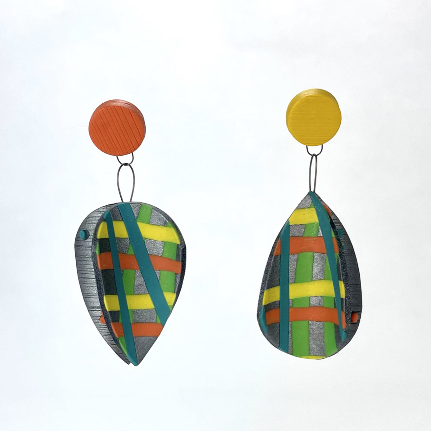 Flip Teardrop Wings Earrings II