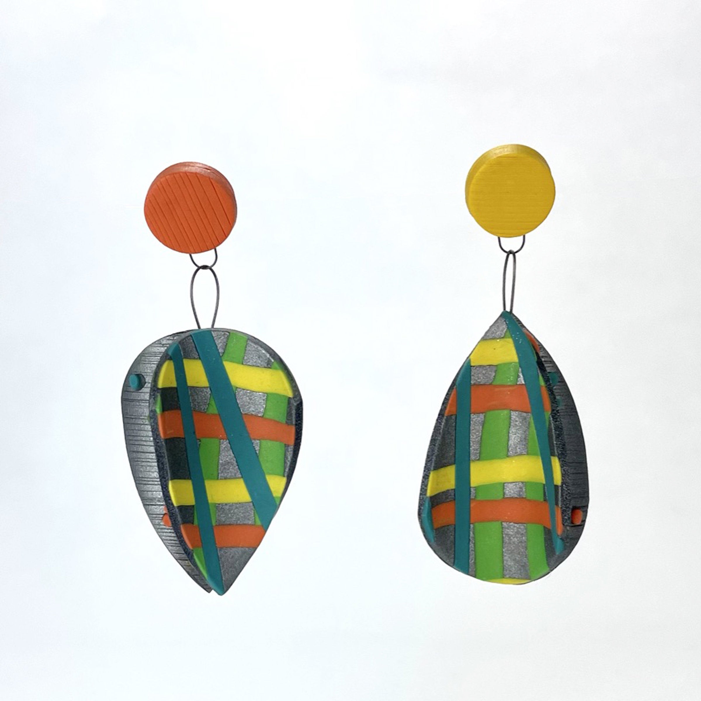 Flip Teardrop Wings Earrings II