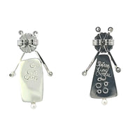 Cobalto Calcite Earrings