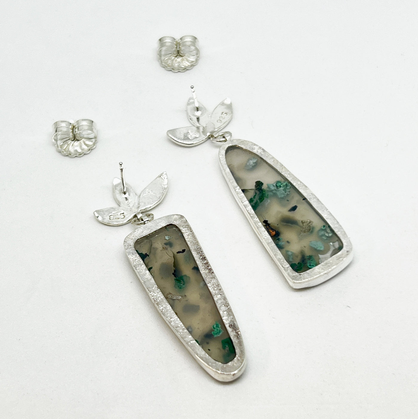 Back view of earrings | Photo by Artist