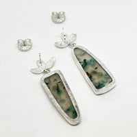 Back view of earrings | Photo by Artist