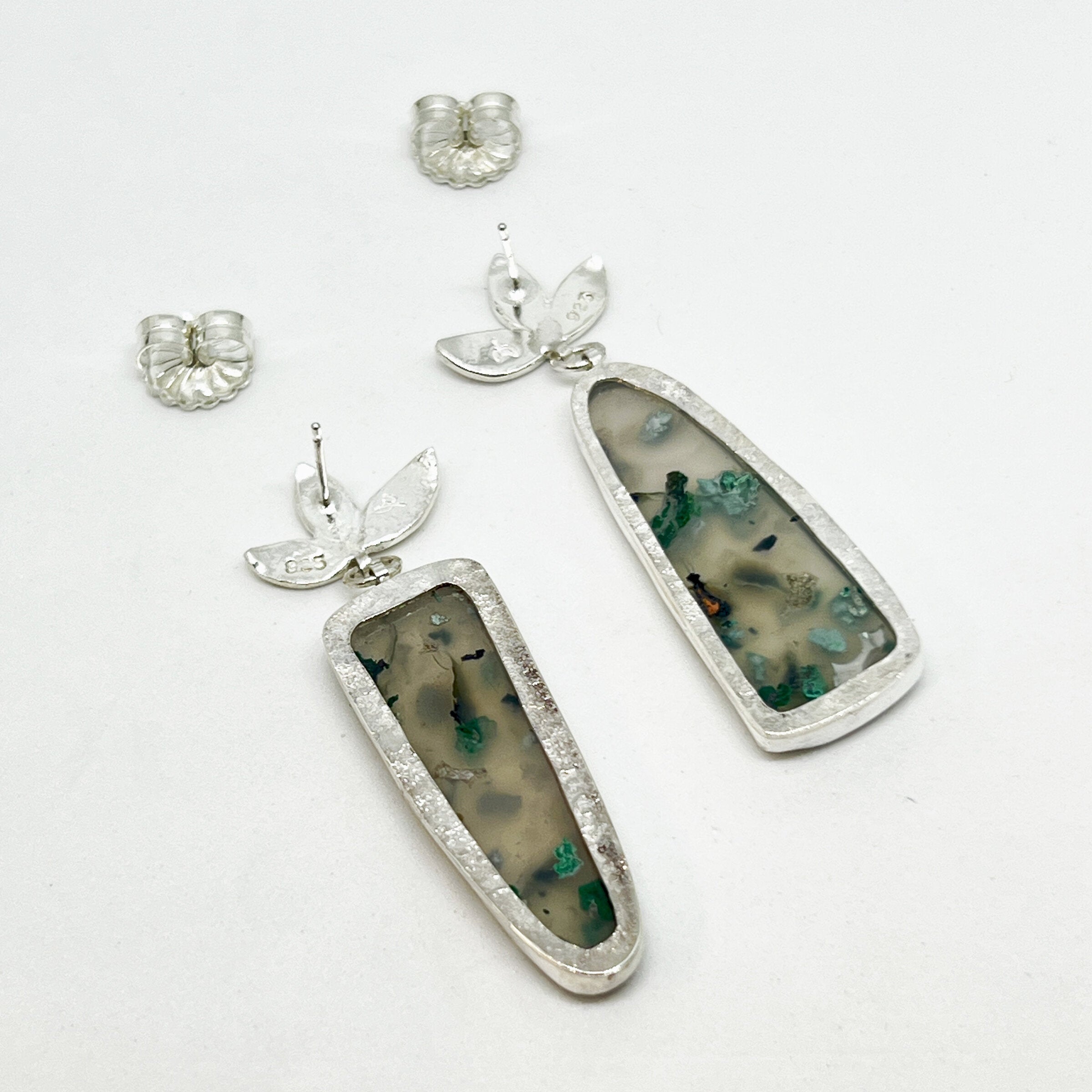 Back view of earrings | Photo by Artist