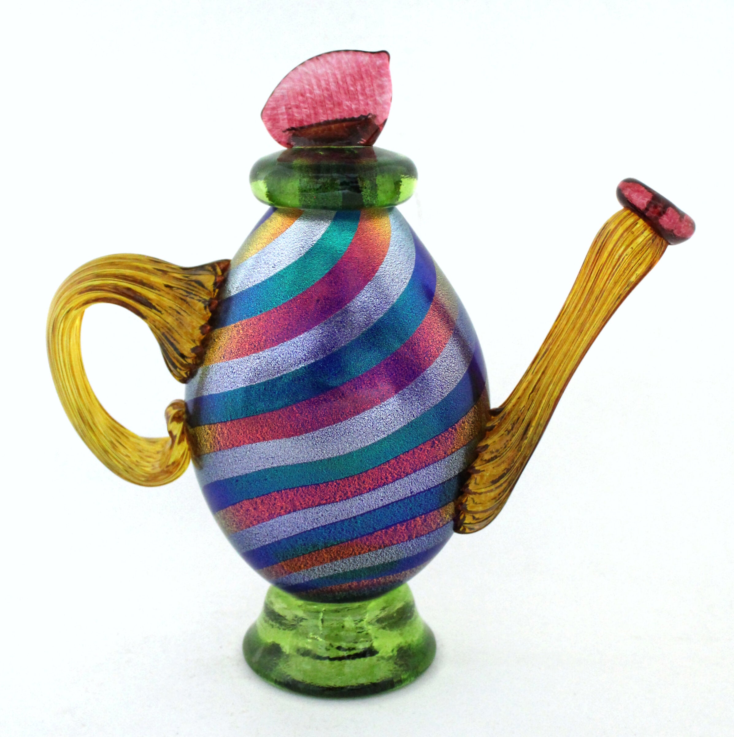 Cobalt Dichroic Blanket Teapot