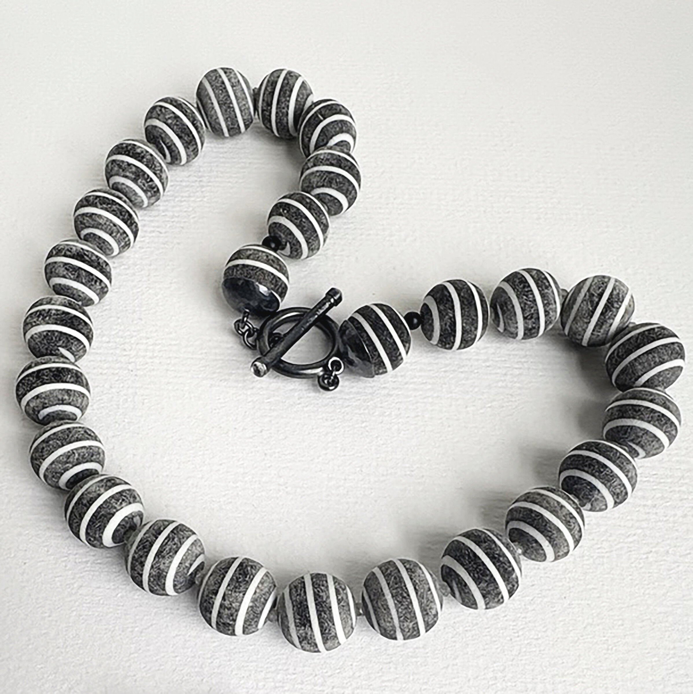 Buffalo Horn & Moonstone Necklace
