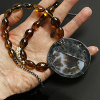 Dendritic Agate Growth Medallion