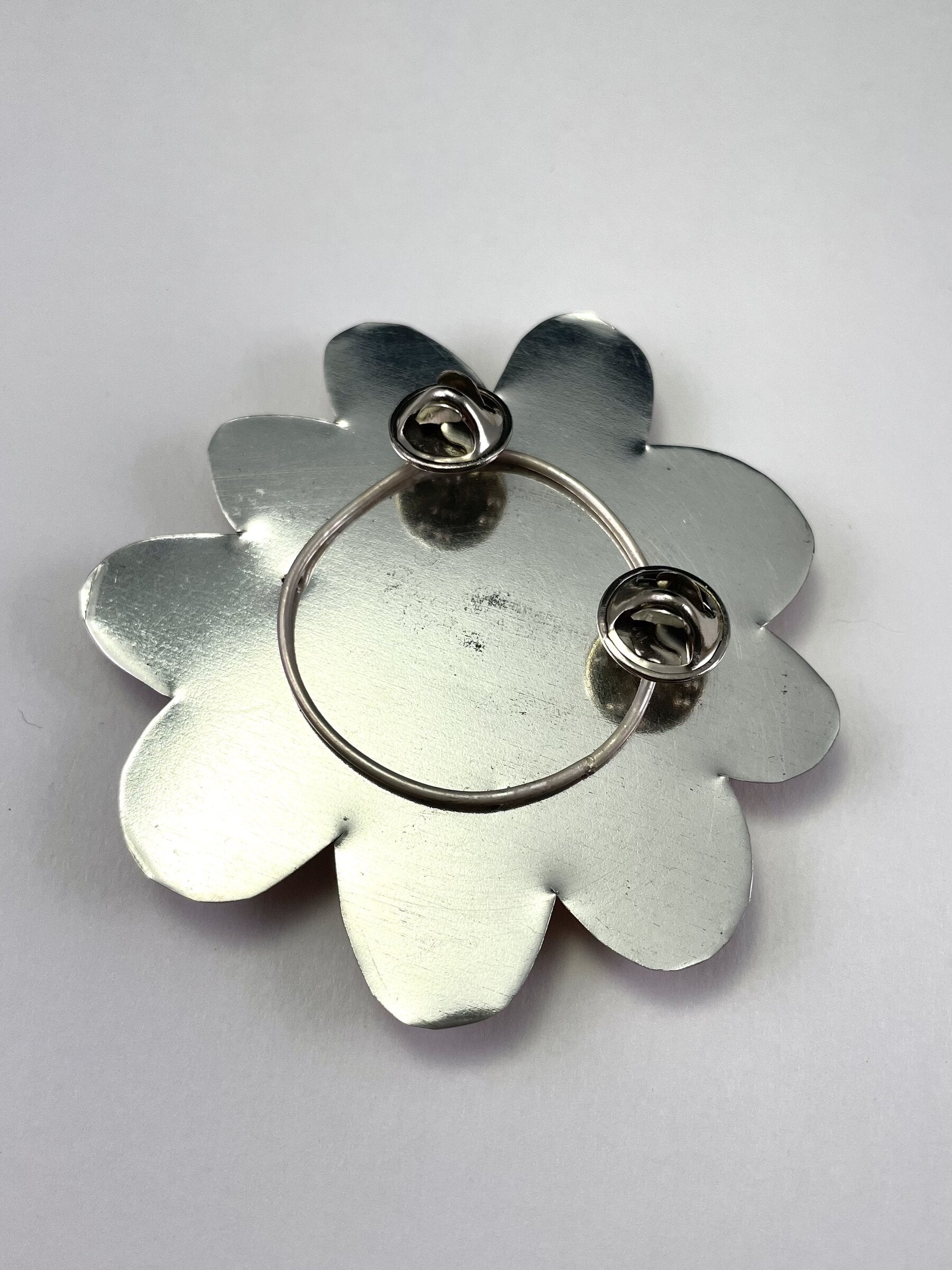 Red & Pink Meadow Brooch