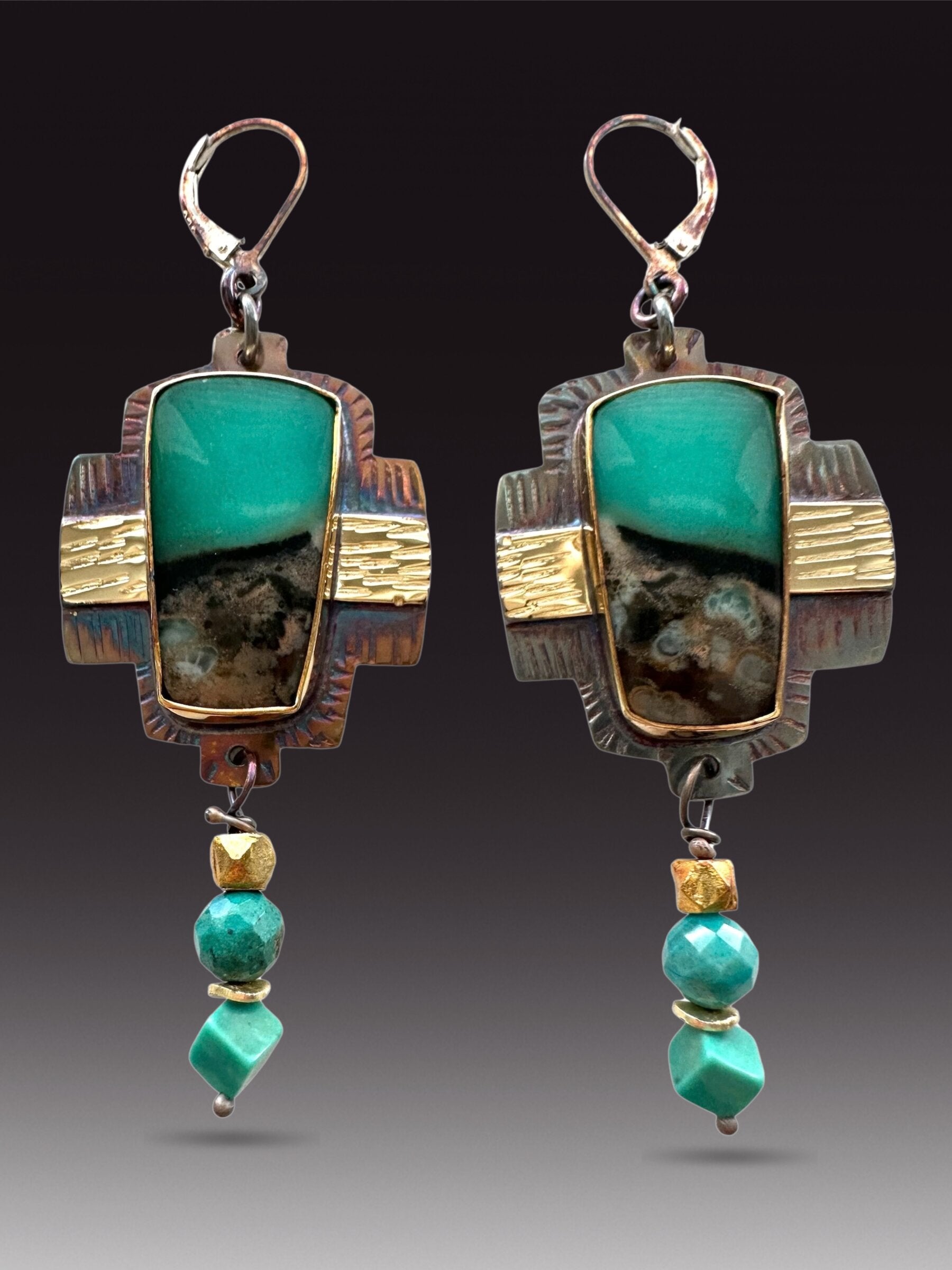 Elegant Blues Earrings