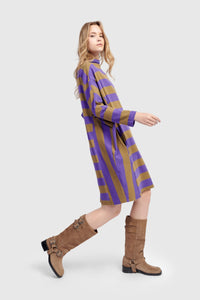 Purple/Khaki