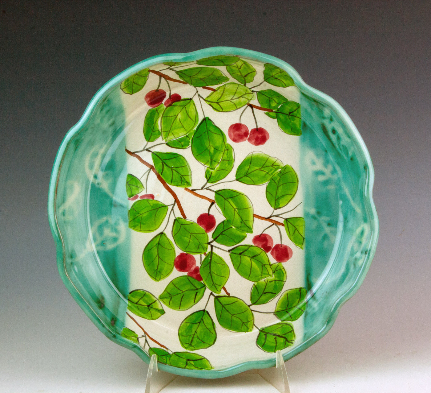 Cherry Orchard Serving Dish