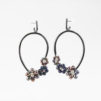 Flower Basket Earrings