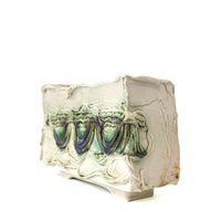 Swag Footed Slip Vase