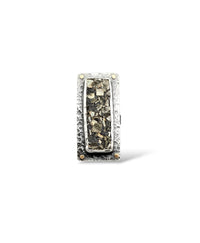 Rectangular Pyrite Ring