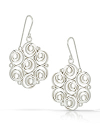 Fizzy Earrings With Circles | Photo by Cole Rodger