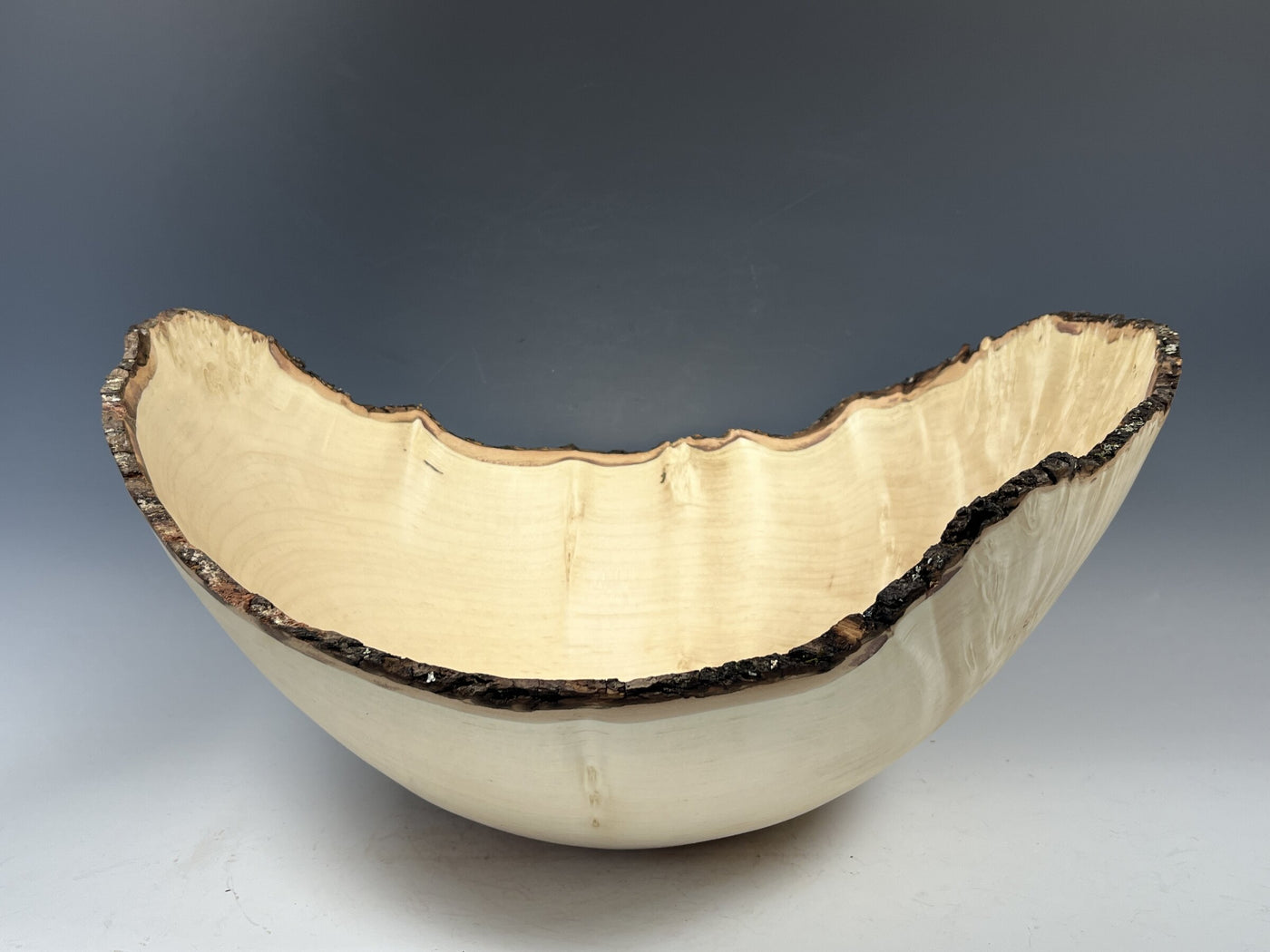 Natural Edge Maple Burl Bowl