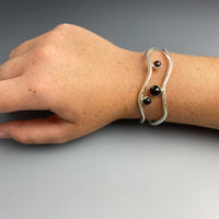 Garnet Wave Cuff
