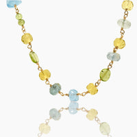 Gold Gem Necklace