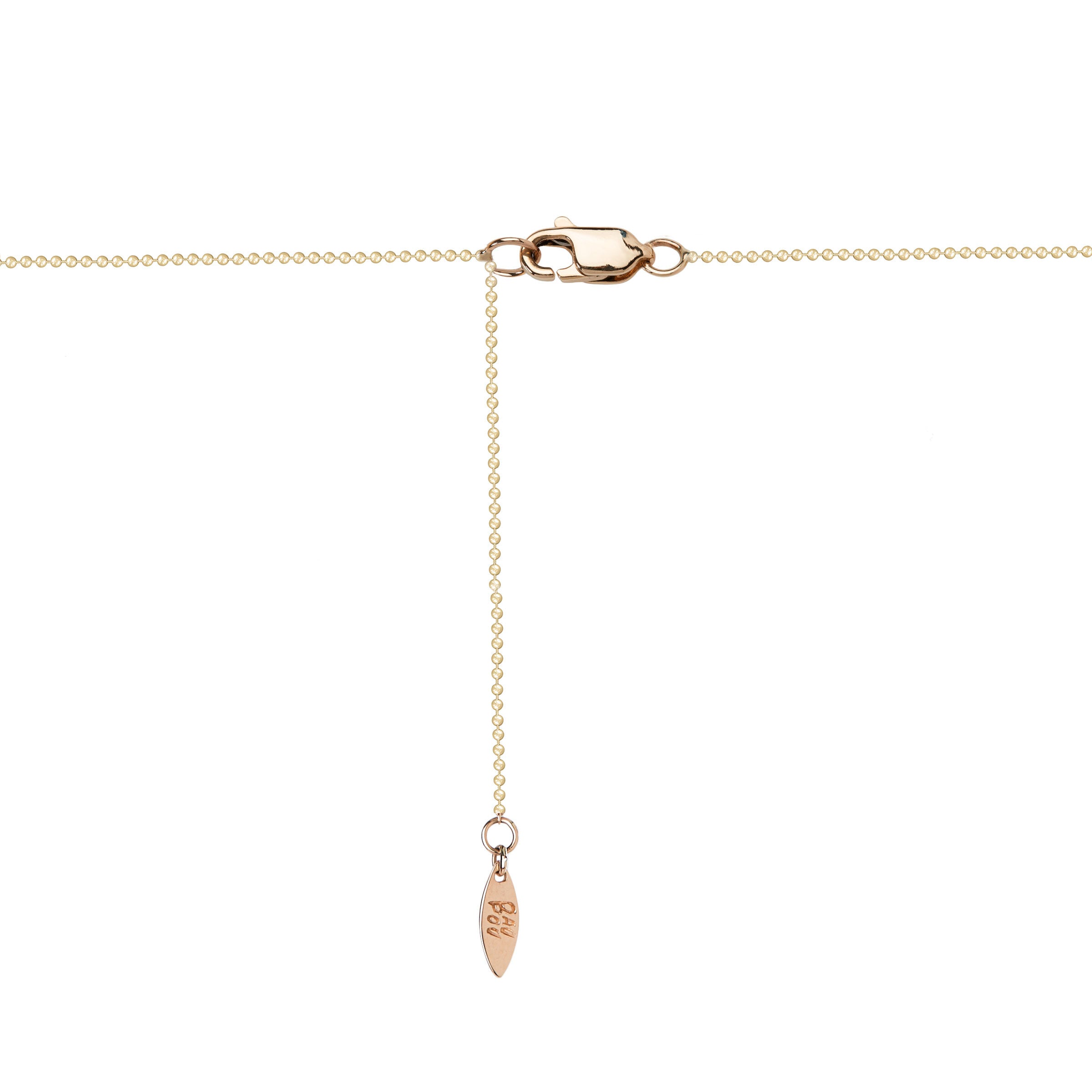 Caterpillar Diamond Pave Necklace
