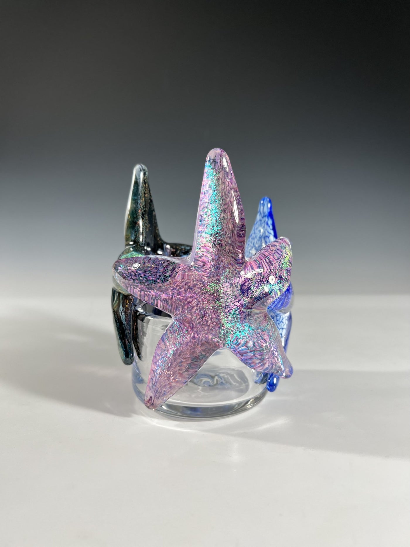 Dichroic Starfish Votive