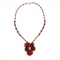 Scarlet Grandeur Necklace
