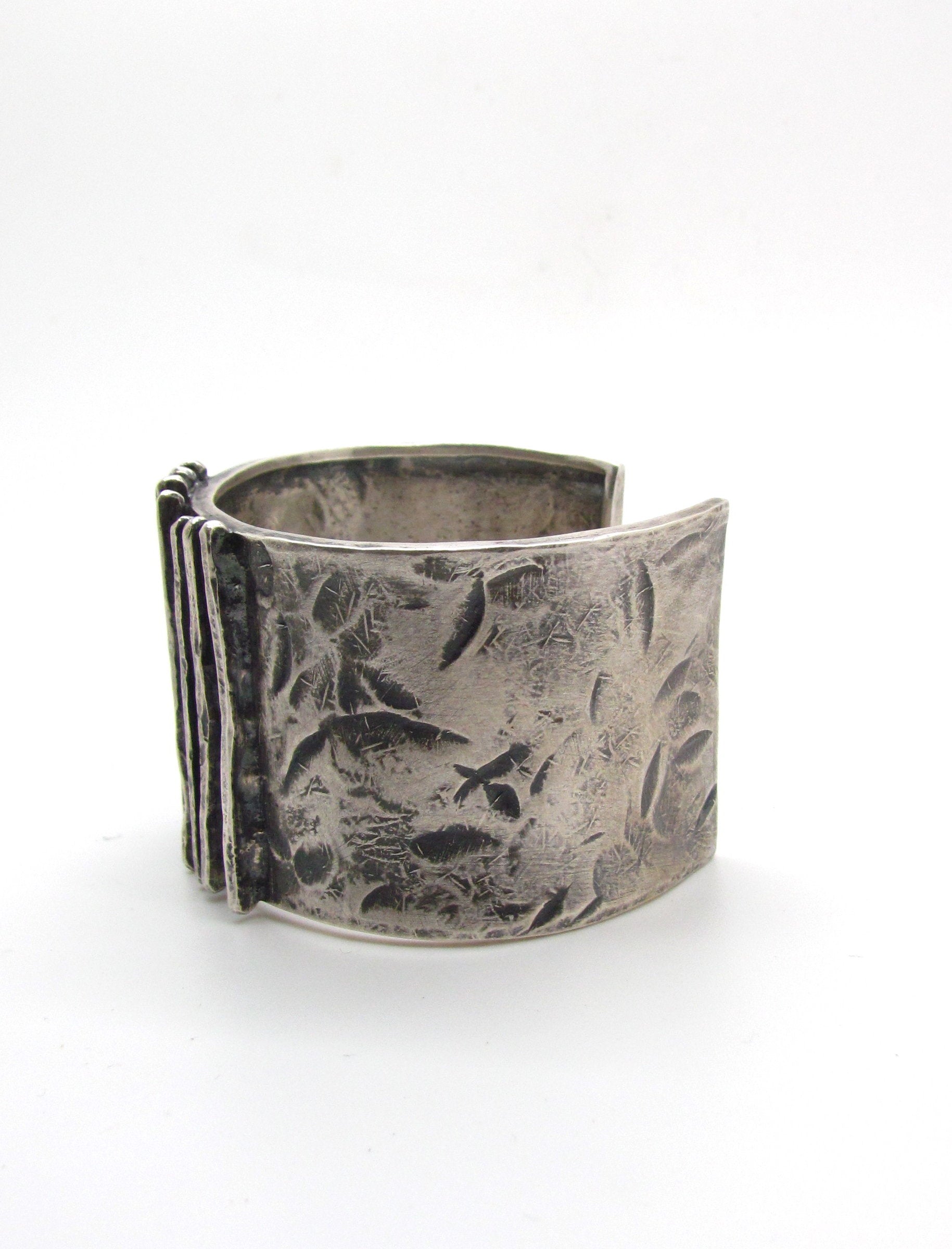 Hammered Lines Cuff