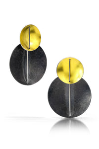 Gold/Oxidized Silver