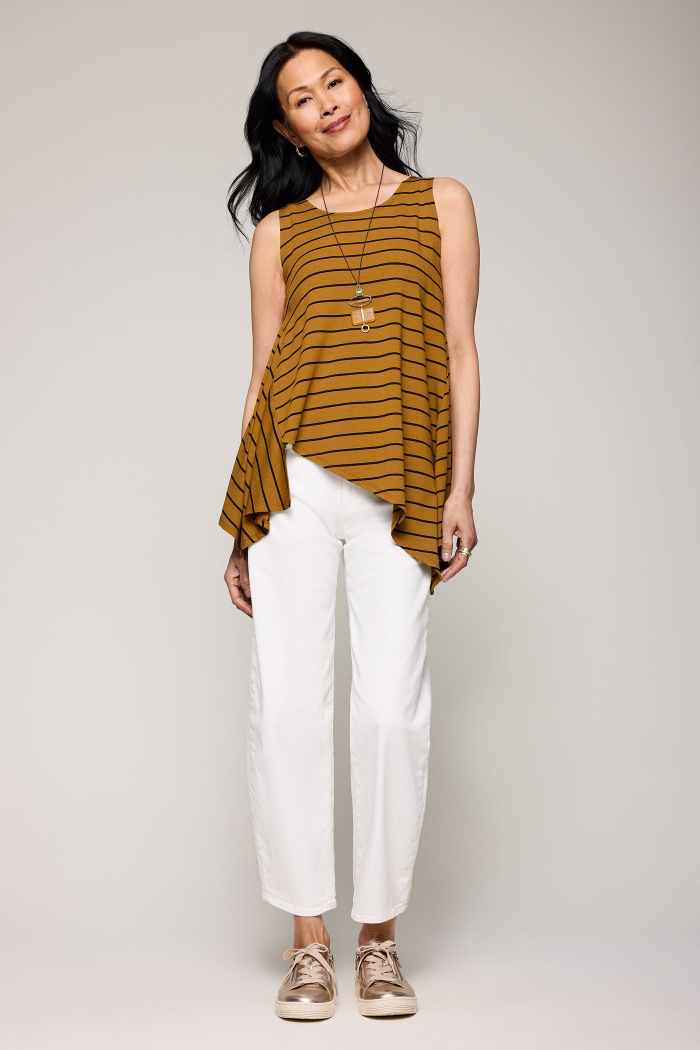 Bronze Riviera Stripe