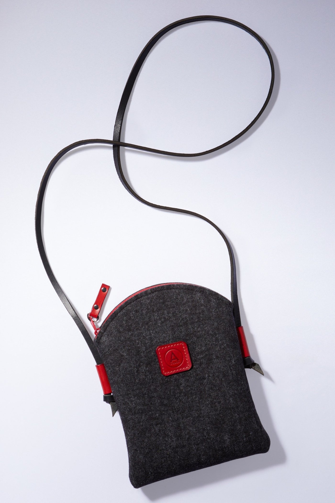 Dark Gray/Red