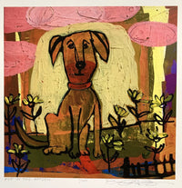 Pup Among the Daisies