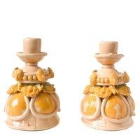 Pink Petticoat Candleholders