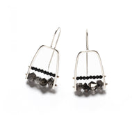 Herkimer/Black Spinel