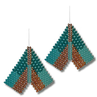 A Hint of Verdi Gris Earrings